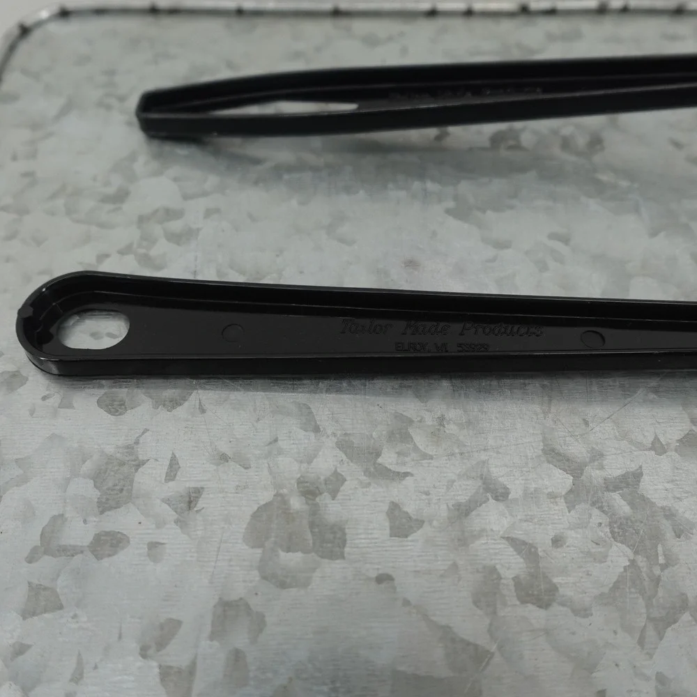 Tailor Made Products 3pc Black Nylon Kitchen Utensil Set Turner Spoon Pasta Fork